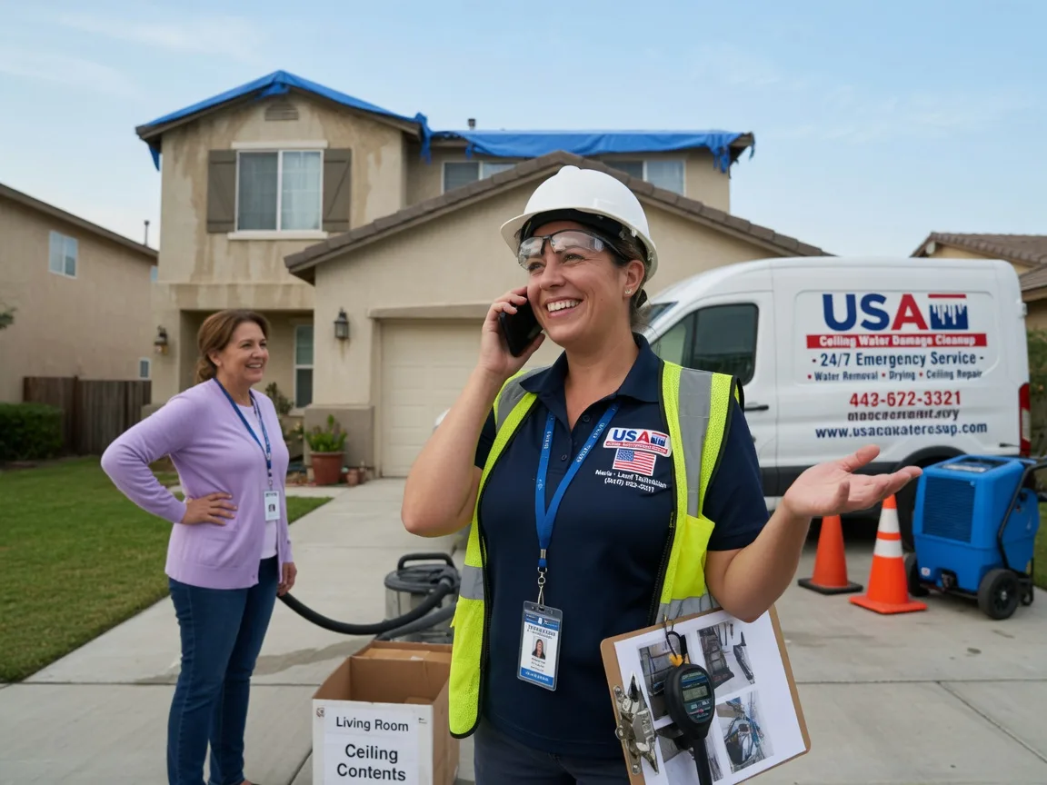 Ceiling Water Damage Restoration Frederick, IL FAQs